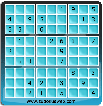 Sudoku von mittelmässiger höhe