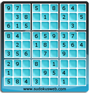 Sudoku de Niveau Très Facile