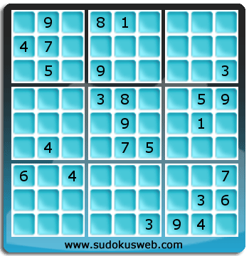 Sudoku de Nivell Difícil Sudoku de Nivell Difícil