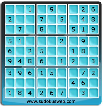 Sudoku de Nivell Molt Fàcil Sudoku de Nivell Molt Fàcil