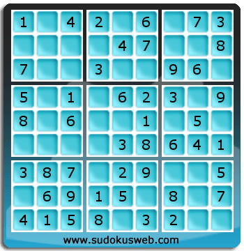 Nivel Muito Facil de Sudoku