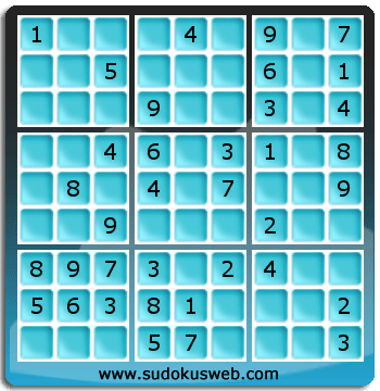 Sudoku von einfacher höhe