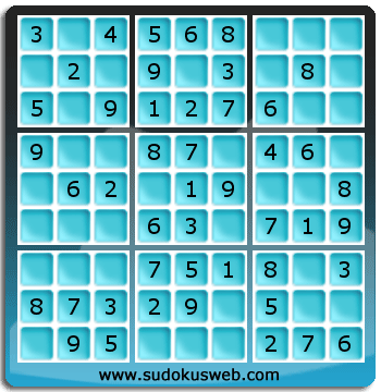 Sudoku de Nivell Molt Fàcil Sudoku de Nivell Molt Fàcil