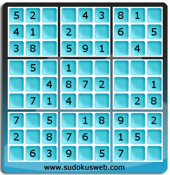 Sudoku de Niveau Très Facile