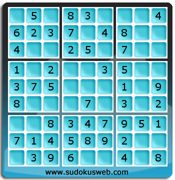 Sudoku de Nivel Muy Fácil