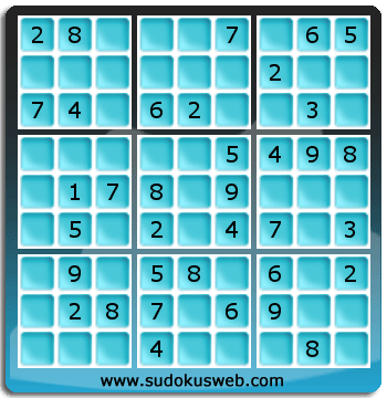 Sudoku von einfacher höhe