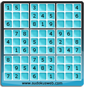 Sudoku von sehr einfacher höhe