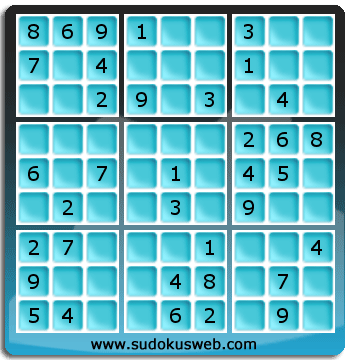 Sudoku von einfacher höhe