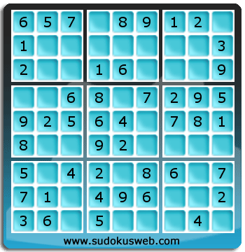 Sudoku de Nivel Muy Fácil