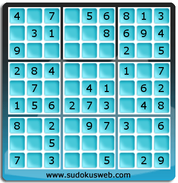 Sudoku de Nivel Muy Fácil