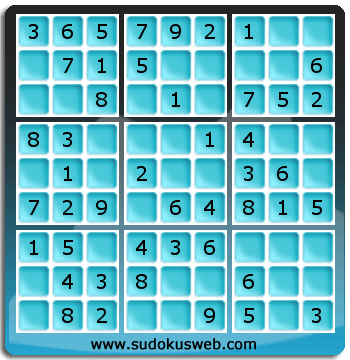 Nivel Muito Facil de Sudoku