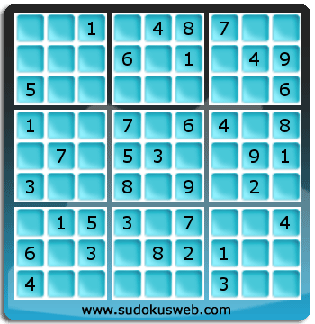 Sudoku von einfacher höhe