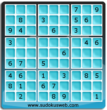 Sudoku von mittelmässiger höhe