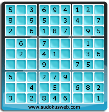 Sudoku de Niveau Très Facile