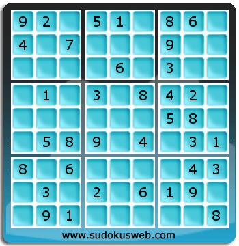 Sudoku von einfacher höhe