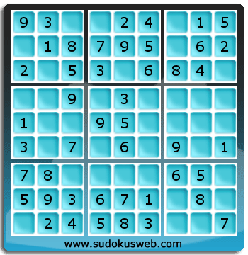 Sudoku von sehr einfacher höhe