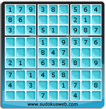 Sudoku de Nivel Muy Fácil