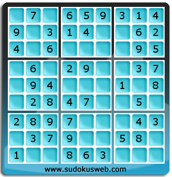 Sudoku de Niveau Très Facile