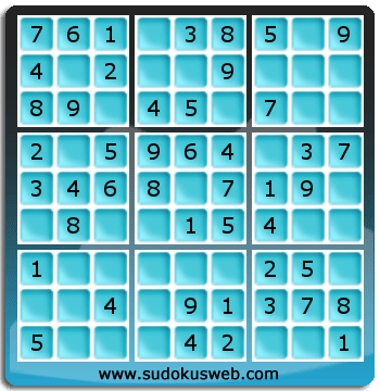 Sudoku de Nivell Molt Fàcil Sudoku de Nivell Molt Fàcil