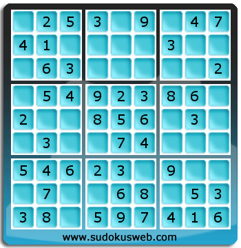 Sudoku de Nivell Molt Fàcil Sudoku de Nivell Molt Fàcil
