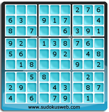 Sudoku von sehr einfacher höhe