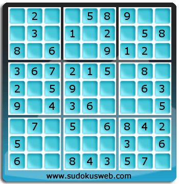 Sudoku de Nivell Molt Fàcil Sudoku de Nivell Molt Fàcil