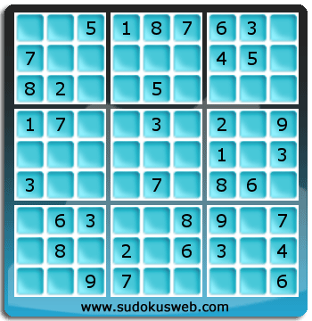 Nivel Facil de Sudoku