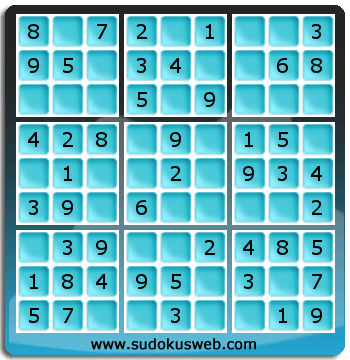 Nivel Muito Facil de Sudoku