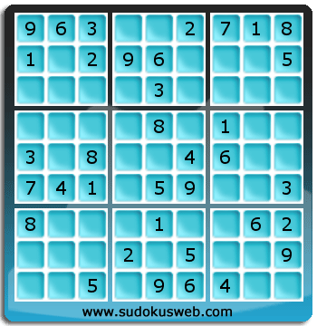 Sudoku von einfacher höhe