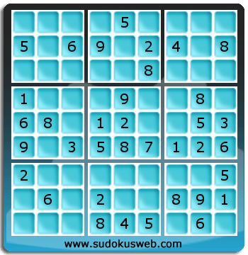 Sudoku von einfacher höhe