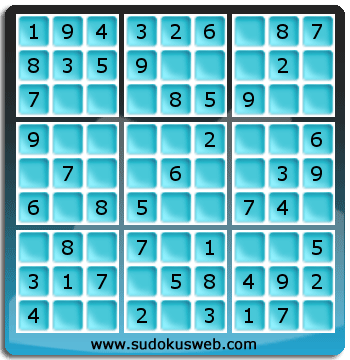Sudoku de Nivell Molt Fàcil Sudoku de Nivell Molt Fàcil