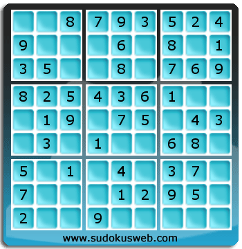 Sudoku de Nivell Molt Fàcil Sudoku de Nivell Molt Fàcil