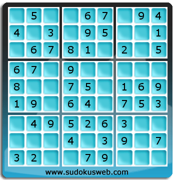 Nivel Muito Facil de Sudoku