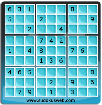 Sudoku von mittelmässiger höhe