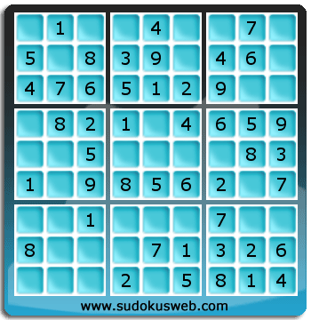 Nivel Muito Facil de Sudoku