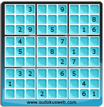 Sudoku von Fachmännischer höhe