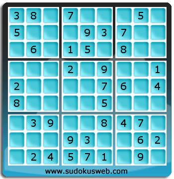 Sudoku de Nivell Fàcil Sudoku de Nivell Fàcil
