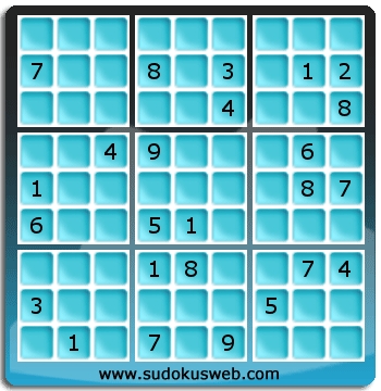 Sudoku von Fachmännischer höhe