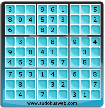 Sudoku de Nivel Muy Fácil