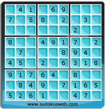 Sudoku de Nivel Muy Fácil