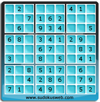 Sudoku von sehr einfacher höhe