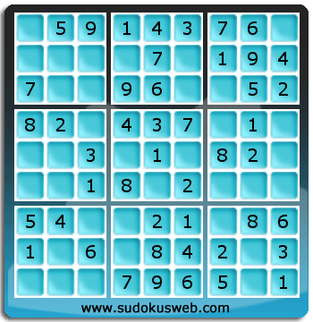 Nivel Muito Facil de Sudoku