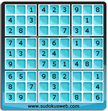 Sudoku von sehr einfacher höhe