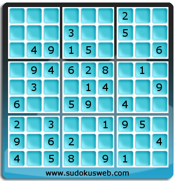 Sudoku von einfacher höhe