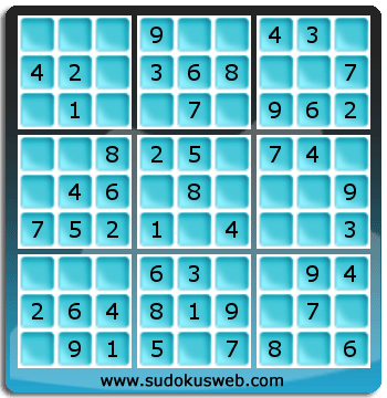 Sudoku von sehr einfacher höhe