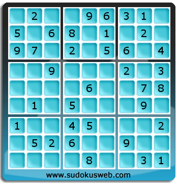 Sudoku von einfacher höhe