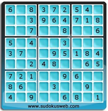 Nivel Muito Facil de Sudoku