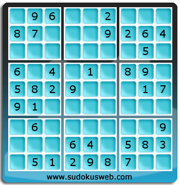 Sudoku von einfacher höhe