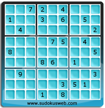 Sudoku von schwieriger höhe