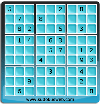 Sudoku von Fachmännischer höhe